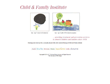 Tablet Screenshot of child-familyinstitute.org